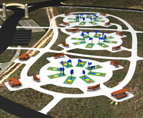 Elders' Playground Loogootee, IN Schematic